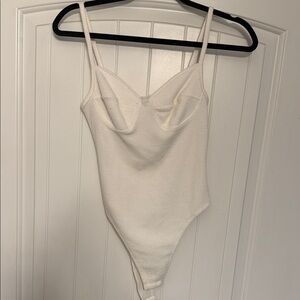 Elegant White Bodysuit for Women
